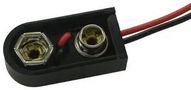 BATTERY STRAP, 9V, WIRE LEAD 84-4