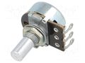Potentiometer: shaft; single turn; 220Ω; 200mW; ±20%; soldered; 6mm TELPOD PR185-220R-A-P1