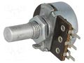 Potentiometer: shaft; single turn; 220Ω; 200mW; ±20%; THT; 6mm; mono TELPOD PRP185-220R-A