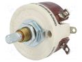 Potentiometer: shaft; single turn; 1kΩ; 25W; 6.35mm; wirewound OHMITE RHS1K0E