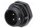 Connector: circular; socket; male; PIN: 2; IP68; SP13; 13A; 250V; 2mm2 WEIPU SP1312/P2