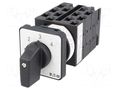 Switch: step cam switch; Stabl.pos: 4; 20A; 1-2-3-4; Poles: 3; Pos: 4 EATON ELECTRIC T0-6-8271/E