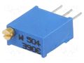 Potentiometer: mounting; multiturn; 500kΩ; 3296W SR PASSIVES T910W-500K