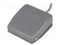 Switch: foot; Stabl.pos: 1; SPDT; 10A/250VAC; Leads: cables; 1m; 7N TEND TFS-201