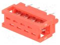 Wire-board; adapter; PIN: 8; IDC,THT; on PCBs,for ribbon cable AMPHENOL COMMUNICATIONS SOLUTIONS TMM-2-0-08-2