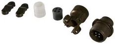 RECEPTACLE, IN-LINE, 4WAY MS3101F14S-2P