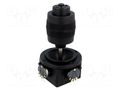 Joystick; 0÷10kΩ±5%,3- axes,FIRE function, 1 x NO contact OMTER TYXN OM400A-M4