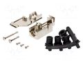 Enclosure for connectors: D-Sub; D-Sub 9pin,D-Sub HD 15pin MH CONNECTORS MHDCMR09-ULP