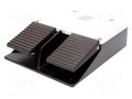 Switch: foot; Stabl.pos: 1; (SPST-NO + SPST-NC) x2; 6A/230VAC SIEMENS 3SE2932-0AB20