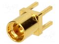 Connector: MMCX; socket; 50Ω; PTFE TE Connectivity 1-1634009-0