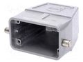 Enclosure for connectors: HDC; size 10B; for cable; Han® HMC HARTING 09302100803