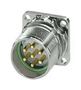 SENSOR CONNECTOR, M23, PLUG, 7POS, PANEL 1629092