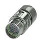 SENSOR CONN, M23, RCPT, 16+2+PE, CABLE 1629103