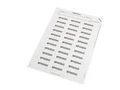 TAG, POLYESTER, WHITE, 55MMX22MM MP005845