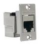RJ45 CONN, JACK, 8P8C, 1PORT, PANEL NHRJ45D6SIDC