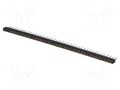 Connector: pin strips; socket; female; PIN: 40; straight; THT; 2mm CONNFLY DS1002-02-1X40BT1F