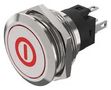 ANTI VANDAL SW, SPDT, 3A, 250V, RED 82-6151.1A14.B001