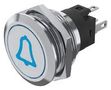 ANTI VANDAL SW, SPDT, 3A, 250V, BLUE 82-6151.1A24.B005