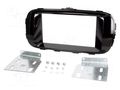 Radio frame; Kia; 2 DIN; black gloss PER.PIC. RAM-40.333
