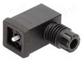 Connector: valve connector; plug; form C; 8mm; female; PIN: 3; 300V MOLEX MX-121204-0010