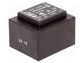 Transformer: encapsulated; 6VA; 230VAC; 9V; 667mA; PCB; BVEI HAHN BVEI4221285