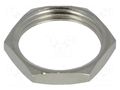 Nut; Application: BNC socket; Thread: 1/2-28UNEF-2B TE Connectivity 1-329631-2