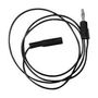 MINIGATOR CLIP-4MM BANANA PLUG, BLK, 12" BU-2031-A-12-0