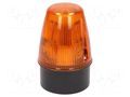Signaller: lighting; continuous light,blinking light; orange MOFLASH SIGNALLING LED100-05-01