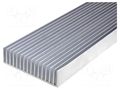 Heatsink: extruded; grilled; L: 1000mm; W: 190.5mm; H: 50mm; raw STONECOLD RAD-A6023/1000