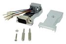 MEDIA CONV, DB9 MALE-RJ45 JACK, 8P8C 12.03.7524