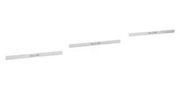 LABEL, 10MMX 125MM X 1MM, WHITE 107839