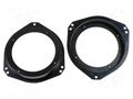 Speaker frame; 130mm; Opel; Opel Astra 1996->,Opel Meriva; 2pcs. ACV RAM-20.432.2/K