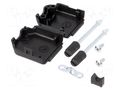 Enclosure for connectors: D-Sub; D-Sub 9pin,D-Sub HD 15pin HARTING 09670090424
