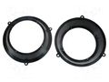 Speaker frame; 165mm; Fiat; Fiat Panda 2003->; 2pcs. 4CARMEDIA RAM-20.504/K