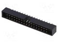 Connector: IDC; socket; male; PIN: 34; straight; THT; 2mm; 2x17 CONNFLY DS1014-34SF1B