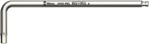 3950 PKL L-key, metric, stainless, 4.0x137, Wera 05022704001