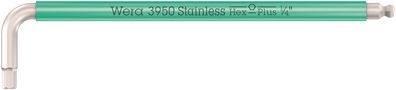 3950 SPKL Multicolour Imperial L-keys, imperial, stainless, 1/4x185, Wera 05022856001