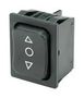 ROCKER SW, DPDT, 6A, 250VAC, PANEL 1839.1407