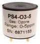 GAS DETECTION SENSOR, O3, 5PPM PS4-O3-5