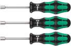 395 HO/3 Sanitary Nutdriver set, 1 x 10.0x90; 1 x 13.0x90; 1 x 7/16"x90, Wera 05134275001