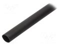 Heat shrink sleeve; glued; 4.5: 1; 32mm; L: 1m; black; -55÷110°C 3M MDT-A32/7