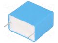 Capacitor: polypropylene; X2; 1.5uF; 300VAC; 15.5x24.5x26mm; THT KEMET PHE840ED7150MD19R0