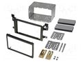 Radio frame; Suzuki; 2 DIN; black PER.PIC. RAM-40.181.3