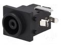 Connector: DC supply; socket; female; 2A; angled 90°; on PCBs; THT LUMBERG 1613-11