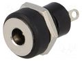 Connector: DC supply; socket; male; 500mA; soldering; 3.4/1.4mm LUMBERG 1614-17