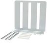 DIN RAIL FRAME SET, 485MM X 485MM X 35MM DRS ARCA 505021
