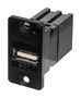 USB COUPLER, 2.0 TYPE A RCPT-RCPT KCUAA2BPM