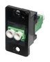 FIB OPT COUPLER, SM, LC APC DUPLEX JACK KOLADXBPM