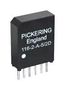 REED RELAY, DPST-NO, 5V, THT 116-2-A-5/2D