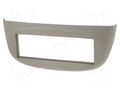 Radio frame; Renault; 1 DIN; light grey ACV RAM-40.217
